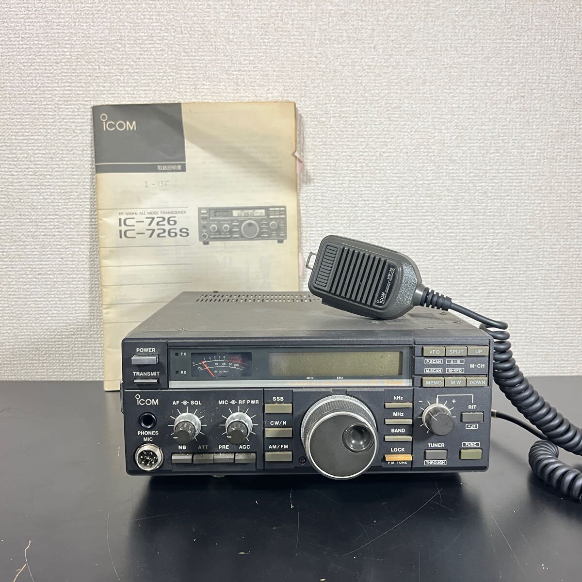 ICOM アイコム アマチュア無線 トランシーバー IC-726S 無線機 オールモードトランシーバー ジャンク 50MHz拍卖