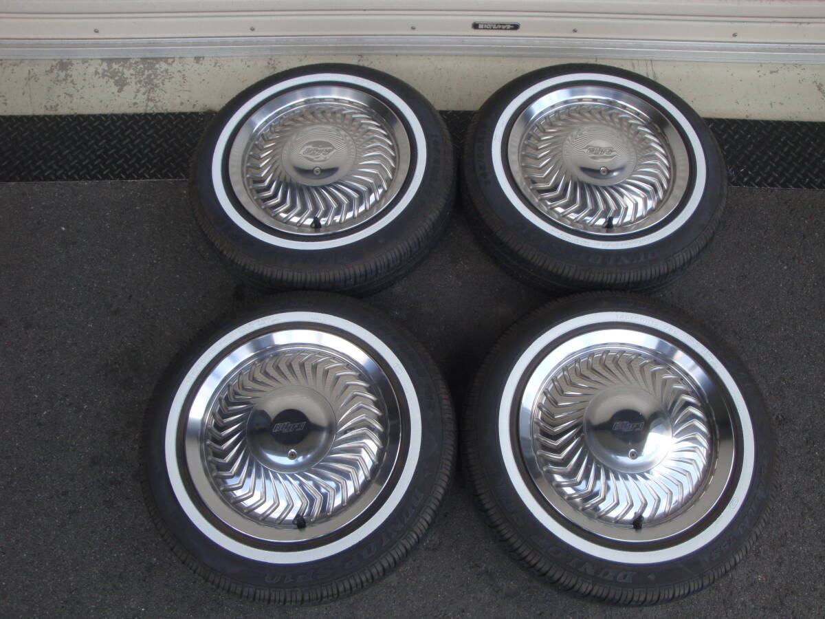 軽四・軽トラに! クリムソン GOJFY 13インチアルミ+ダンロップ SP10 145/80R13 4本セット!!タイヤプリンター施工済!拍卖