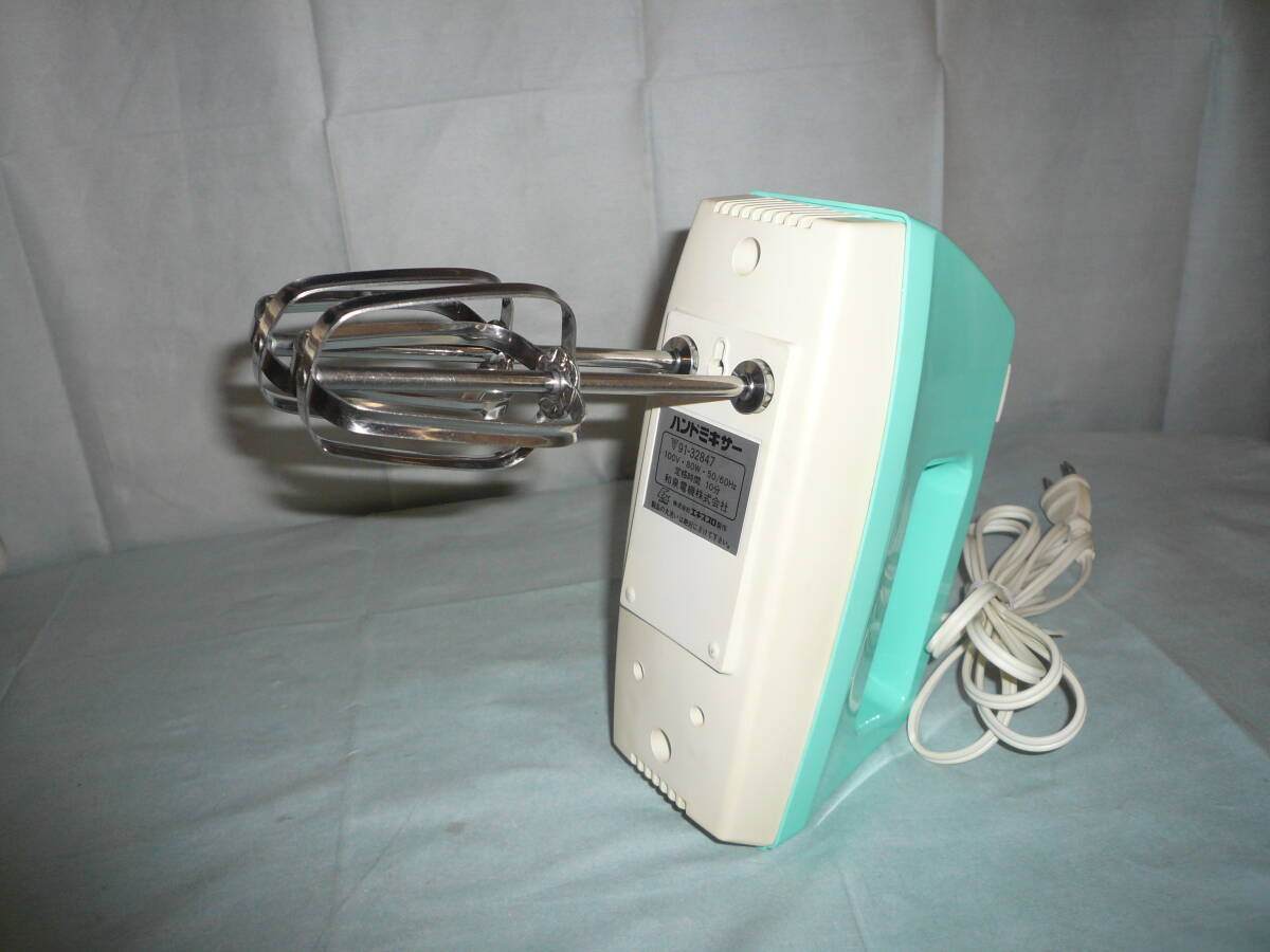 エキスプロ ハンドミキサー NHX-900 ステンレスビーター グリーン拍卖