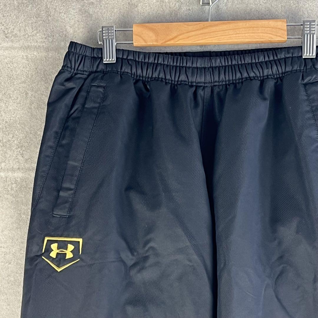 Under Armour アンダーアーマー ジャージ下 トレーニングパンツ 黒金拍卖