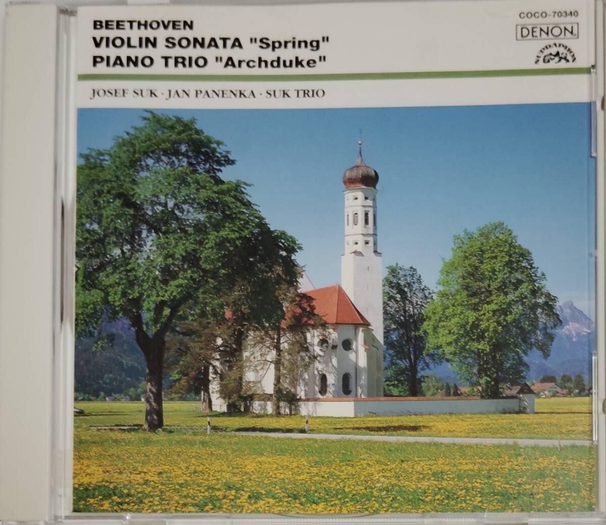CD ベートーヴェン: ピアノ三重奏曲「大公」、ヴァイオリン・ソナタ「春」/ スーク・トリオ拍卖