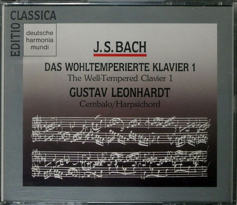 2CD J.S.バッハ: 平均律クラヴィーア曲集第1巻 / レオンハルト拍卖