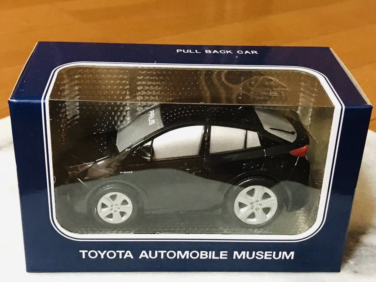 ★新品未使用★トヨタ博物館 プリウス 2015 黒 ブラック オリジナルプルバックカー パルック ミニカー TOYOTA PRIUS★拍卖