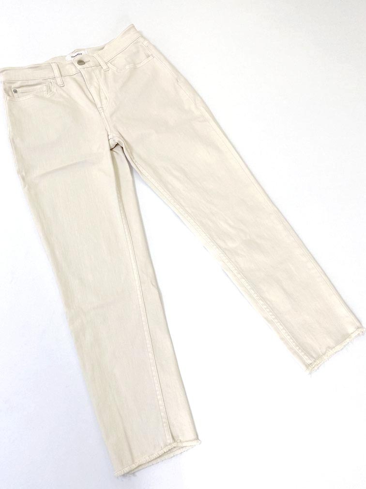 ゆうパケットOK HEALTHY denim HL55527AL ストレッチ カットオフ H.SALT デニムパンツ size24/ベージュ ◇■拍卖