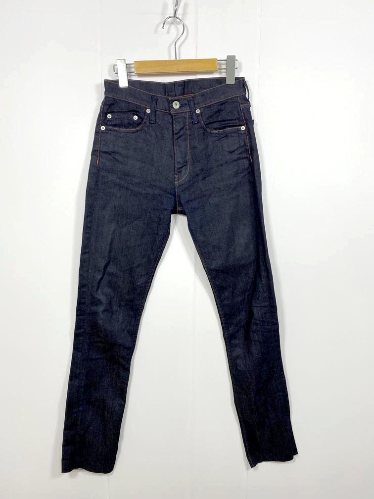 ゆうパケットOK MR.OLIVE ミスターオリーブ STUDIOUS 別注 スーパーストレッチ スキニー デニムパンツ sizeS/紺 ■■拍卖