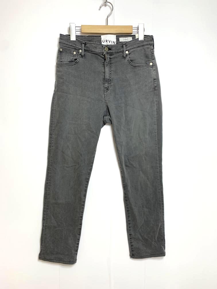 ゆうパケットOK URVIN×SUADEO アービン×スアデオ 20STJBSD02 ストレッチ スキニー デニムパンツ size2/グレー ■■拍卖