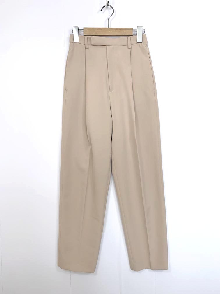 ゆうパケットOK ADAM ET ROPE’ アダムエロペ SHS-38120-B タックテーパード パンツ sizeS/ライトベージュ ■■拍卖