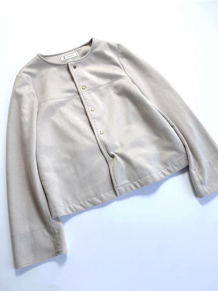 ゆうパケットOK ROPE’ PICNIC ロペピクニック GDL-10010-A ブルゾン ジャケット size36/ベージュ ◇■拍卖