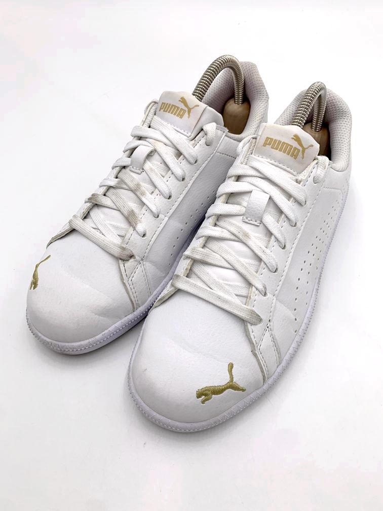 PUMA プーマ 387796-04 Smash Cat Perf FS SL ローカット スニーカー size22.5/白 ■■拍卖