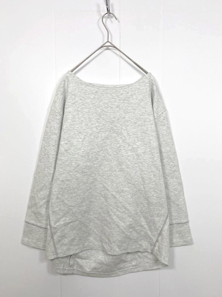 HUG.U ハグユー バックシャン ドルマン カットソー グレー ■■拍卖