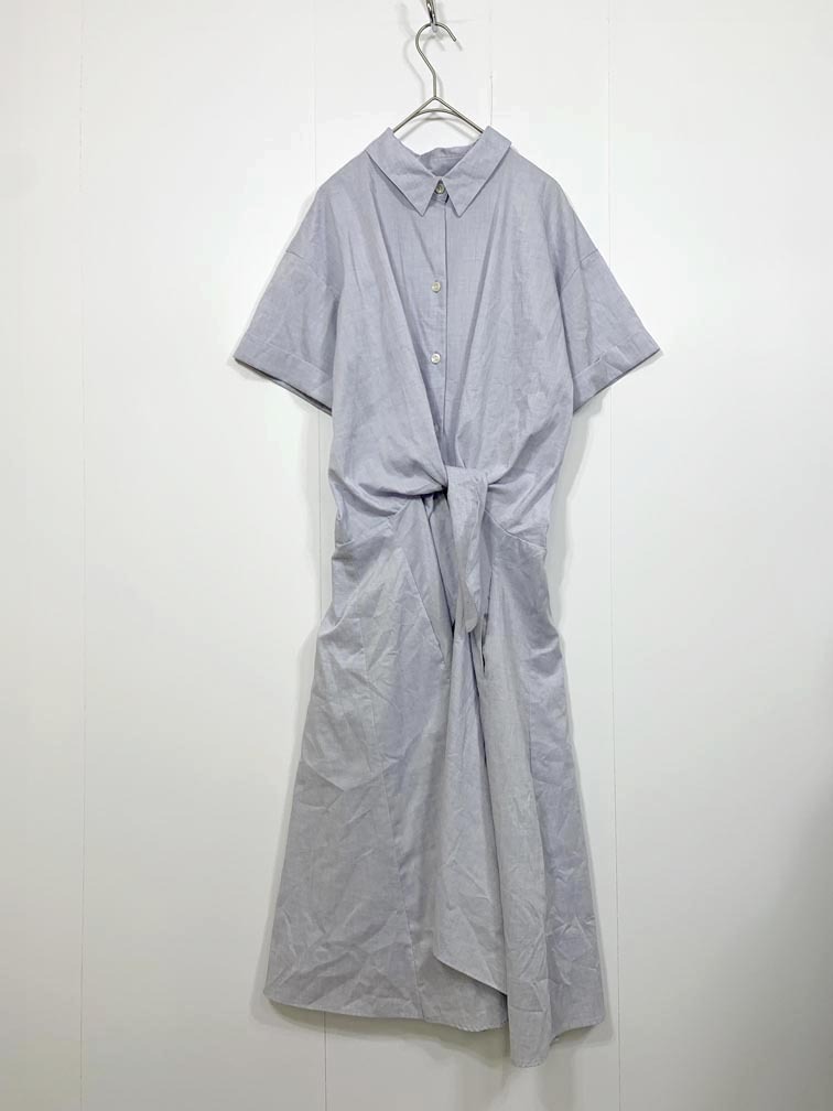 ゆうパケットOK 31 Sons de mode トランテアンソンドゥモード 076211 ロング ワンピース size38/うす紫 ■◆拍卖