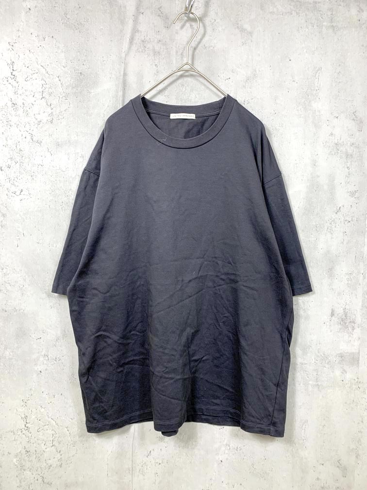 ゆうパケットOK UNITED ARROWS ユナイテッドアローズ 1117-299-2698 定価7700円 SVN/GIZ Tシャツ sizeXL/チャコール ■■拍卖