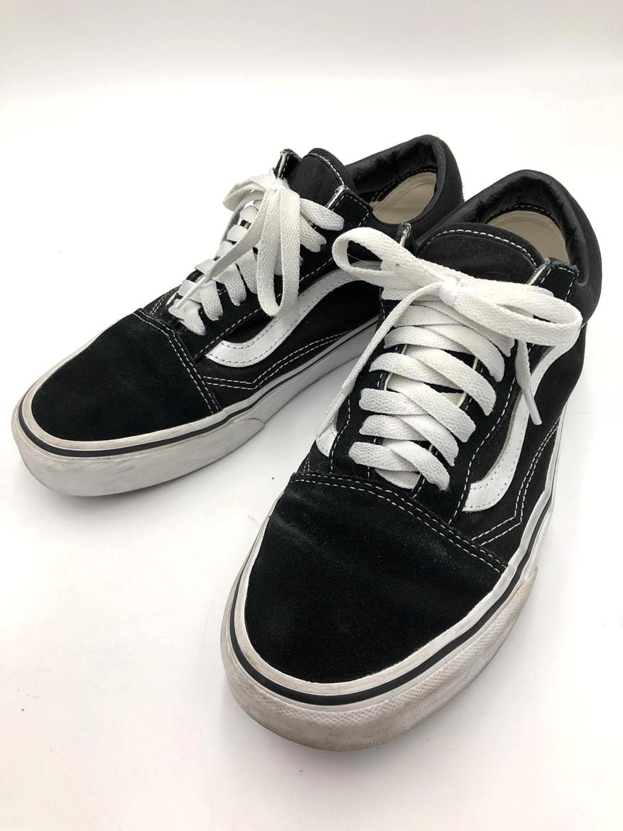 VANS バンズ スニーカー size24.5/黒 ■■ ☆ fga4 レディース拍卖