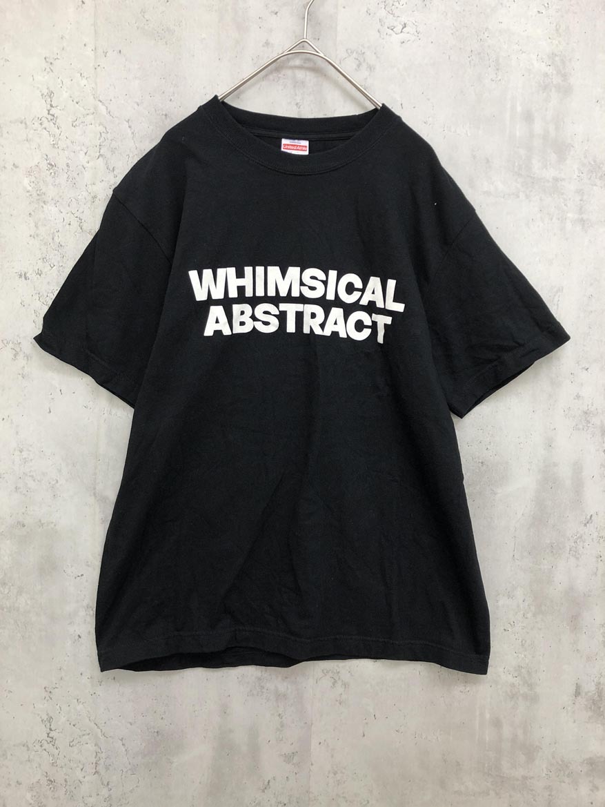 ゆうパケットOK ANGIE アンジー フロッキープリント ロゴ 半袖 Tシャツ sizeM/黒 ■◆ ☆ fga8 レディース拍卖