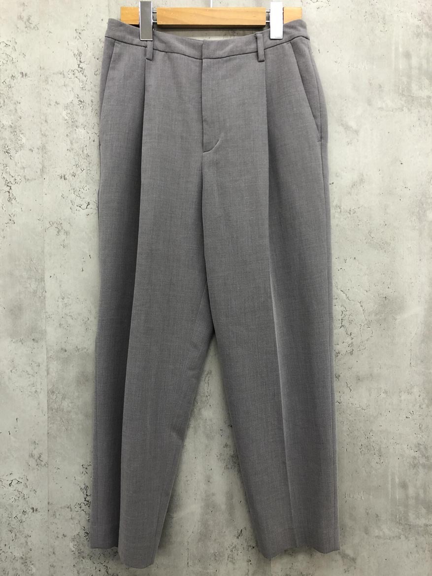 BEAUTY & YOUTH ビューティ&ユース ユナイテッドアローズ ハイウエスト タック テーパード パンツ sizeS/グレー ◇■ ☆ fgb1 レディース拍卖