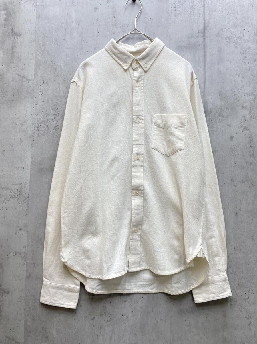 ゆうパケットOK CIAOPANIC チャオパニック ボタンダウン 長袖 シャツ sizeM/オフホワイト ◇■拍卖