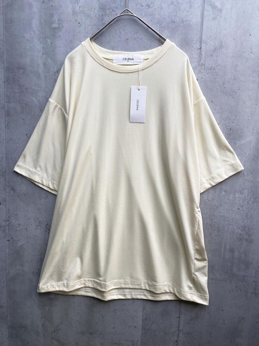 ゆうパケットOK 新品 CELENA beats セレナビーツ 半袖 Tシャツ sizeXL/クリーム ■◆拍卖