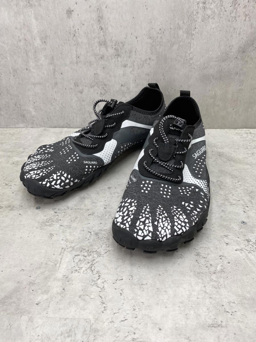SAGUARO サグアロ ベアフットシューズ スニーカー size46(29.0cm相当)/黒xグレー ■■拍卖