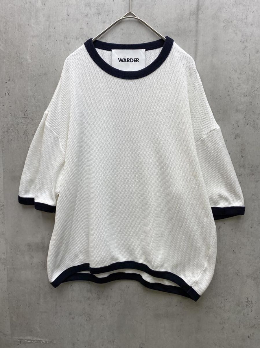 ゆうパケットOK WARDER ワーダー 00-23-1-05008 FINX THERMAL SHORT SLEEVE Tシャツ sizeM/チャコールグレー ■◆拍卖