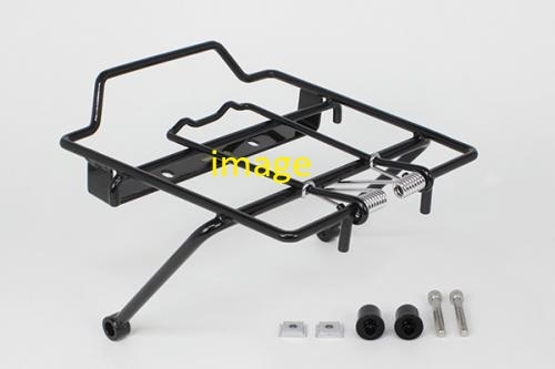 クロスカブ フロントキャリア タケガワ TAKEGAWA ブラック塗装 09-11-0105 JA45 JA60 AA06 SP武川 CC110 CC50 CROSS CUB拍卖