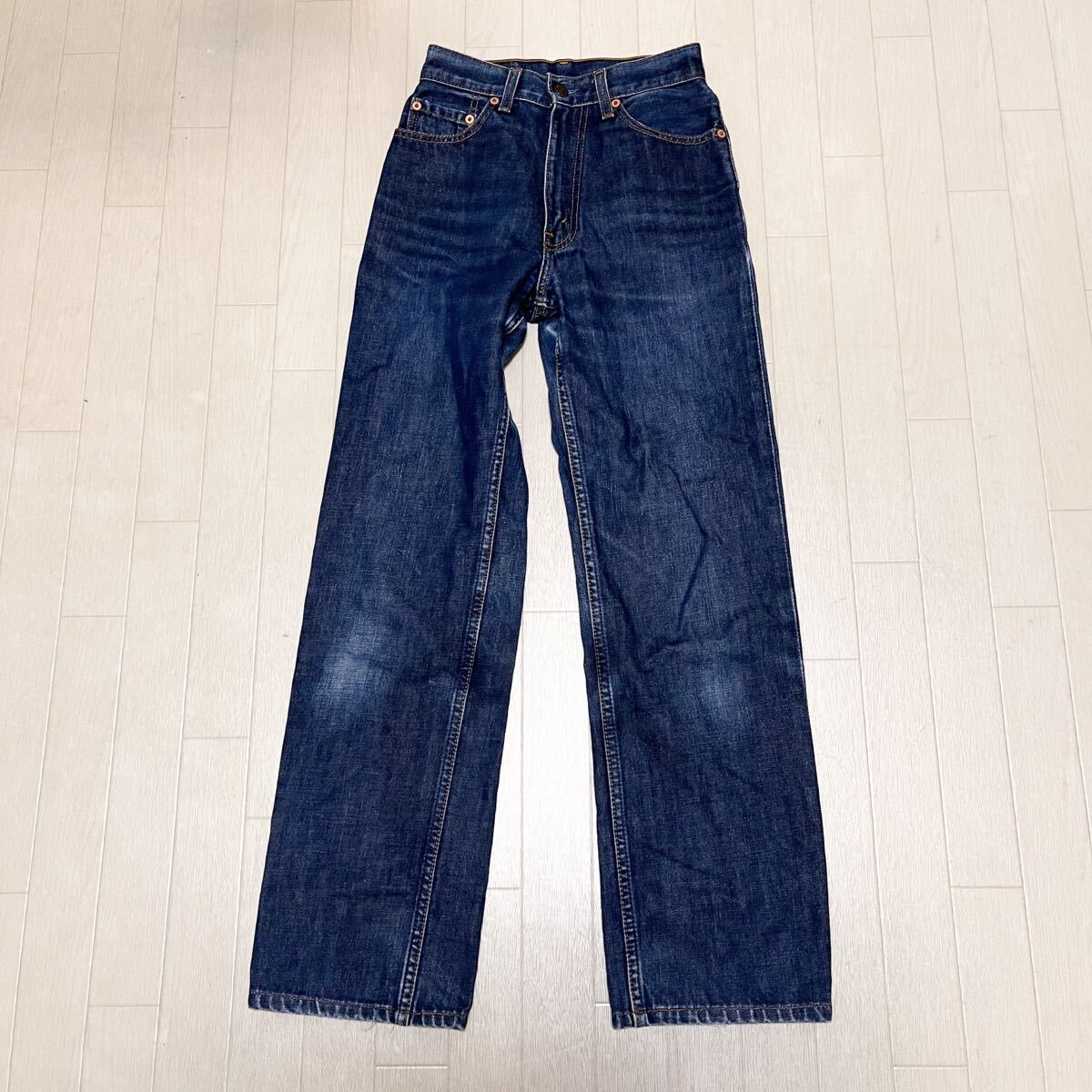 和798★⑦ フィリピン製 オールド ビンテージ Levi's W515 359刻印 リーバイス デニムパンツ ジーンズ レディース ブルー拍卖