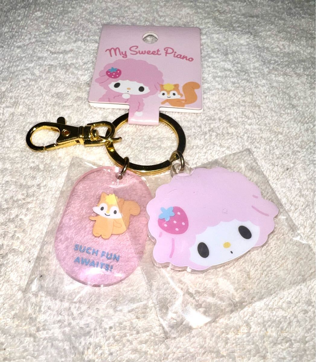新品未使用 「ピアノちゃん」のアクリルキーホルダー拍卖