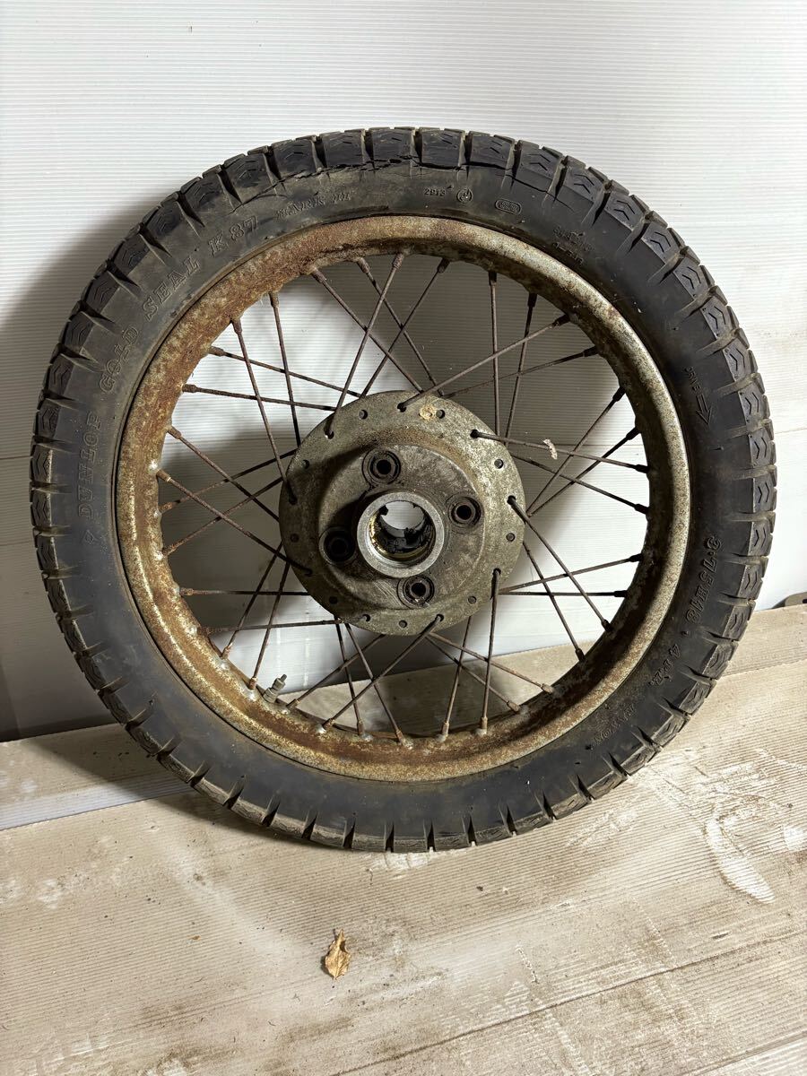 ホンダ CB350four リアホイール 検 CB350F CB400F CB400Four ジャンク拍卖