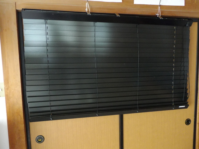 51 モデルルーム展示品 タチカワ ウッドブラインド シェード ロールカーテン リノベーション 高級 W1490拍卖