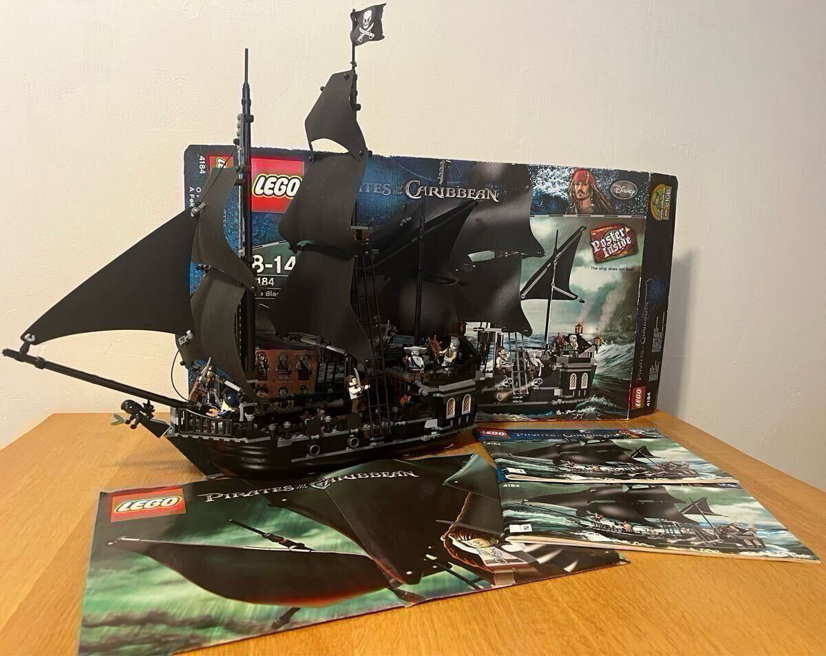 1円〜 LEGO 4184パイレーツオブカリビアン ブラックパール号 付属品確認済 レゴ拍卖