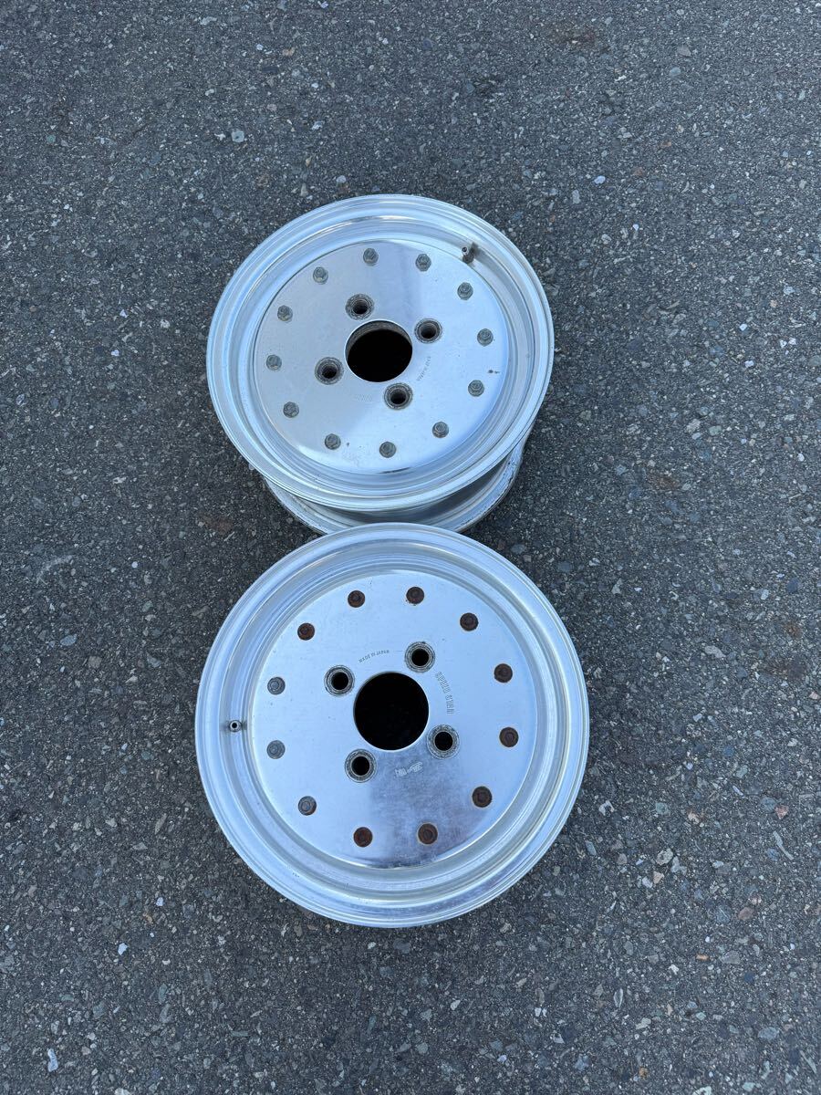 SSR MK-1 中古アルミホイール2本 13インチ 5J 4穴PCD114.3オフセット+42 ジャンク品拍卖