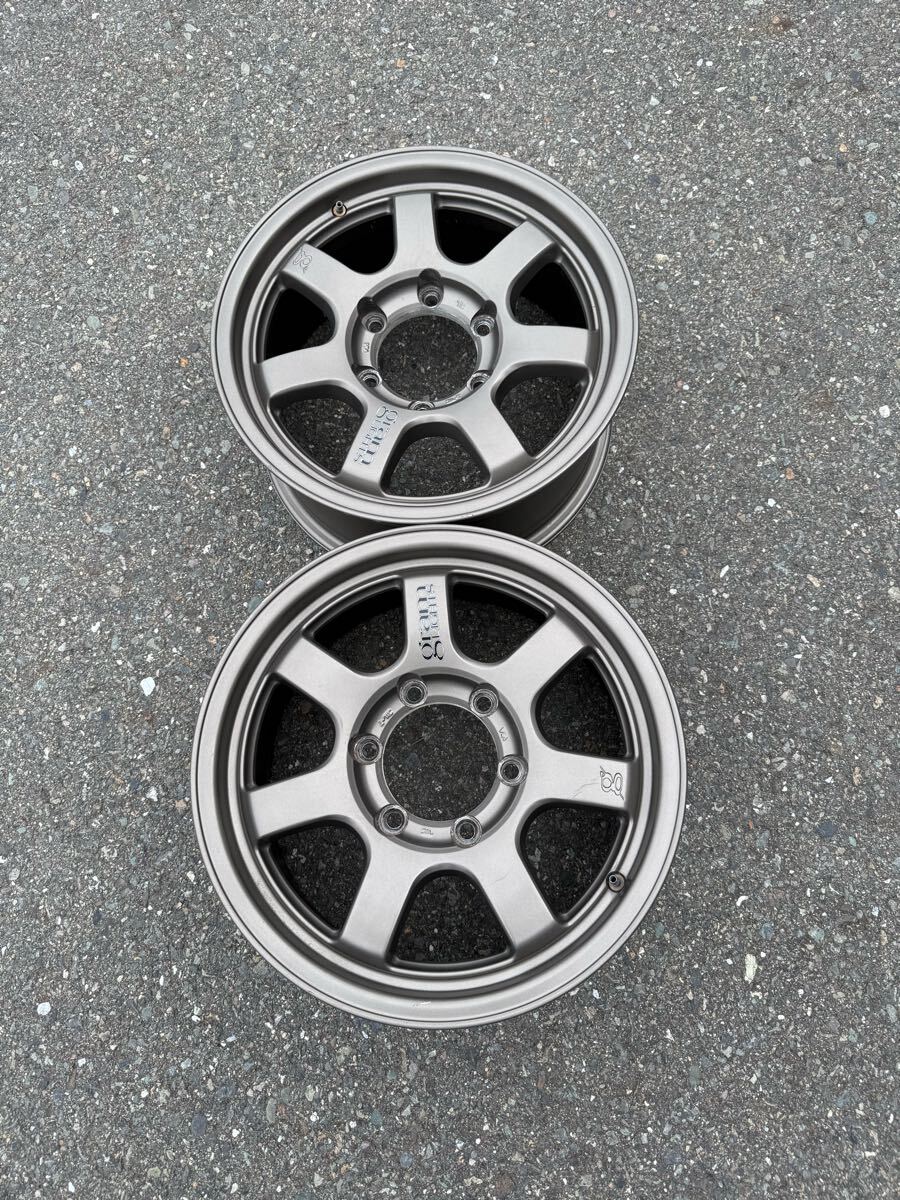 RAYS gram LIGHTS 57SX 中古アルミホイール2本 16インチ 7J 6穴 PCD139.7 オフセット+25 拍卖