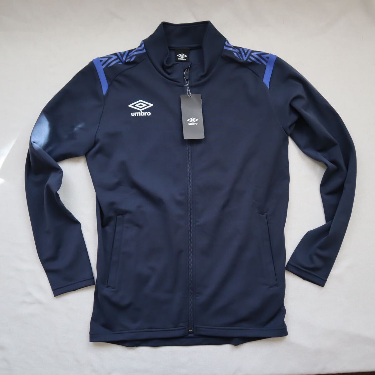 【新品】アンブロ(UMBRO)(メンズ)ウォームアップジャケット ジャージ UAS2150 メンズS拍卖