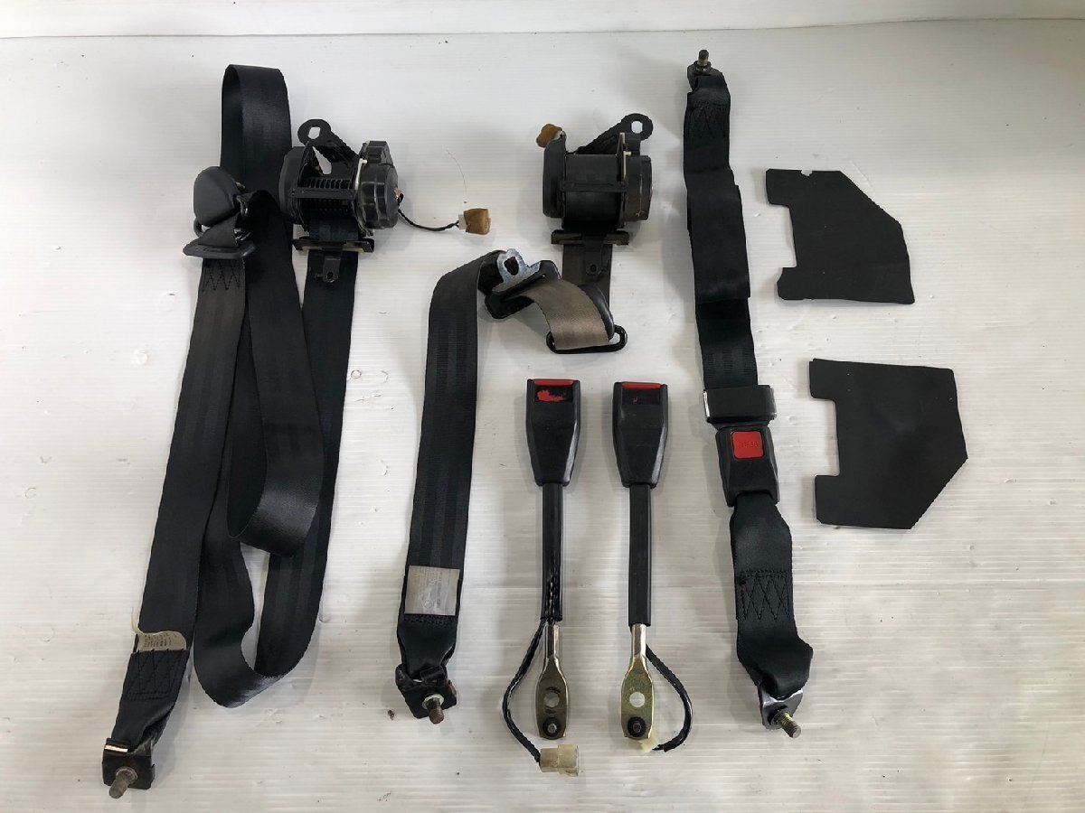 ジャンク品 MAZDA マツダ サバンナ RX-7 後期 FC3C FC3S シートベルト 運転席 助手席 後部座席 ( 片側 ) バックル キャッチ付き 2拍卖