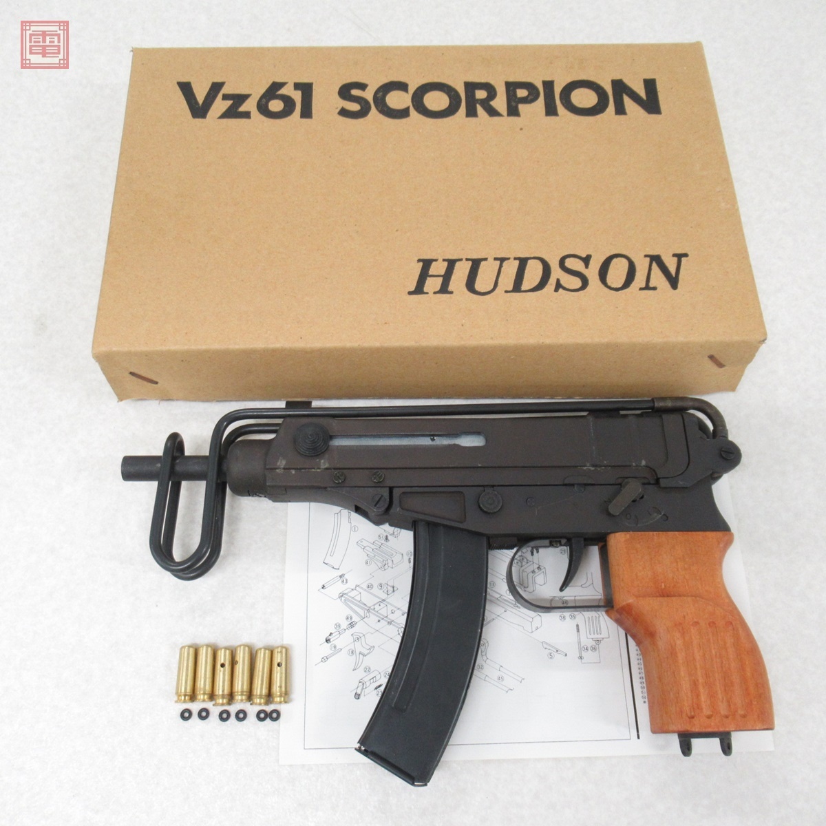 ハドソン 金属製モデルガン Vz61 スコーピオン HUDSON SCORPION SMG【20拍卖