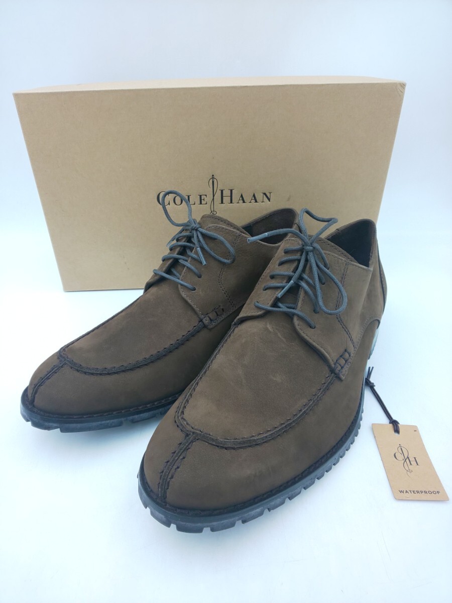 ☆COLEHAAN AIR WINSLOW.SPLT.II ブラウン サイズ8.5W C11050 WATERPROOF ☆コールハン こ9050拍卖