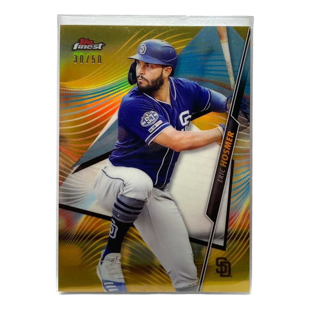 TOPPS MLBカード FINEST ERIC HOSMER PADRES 30/50 #42 中古 IT2拍卖