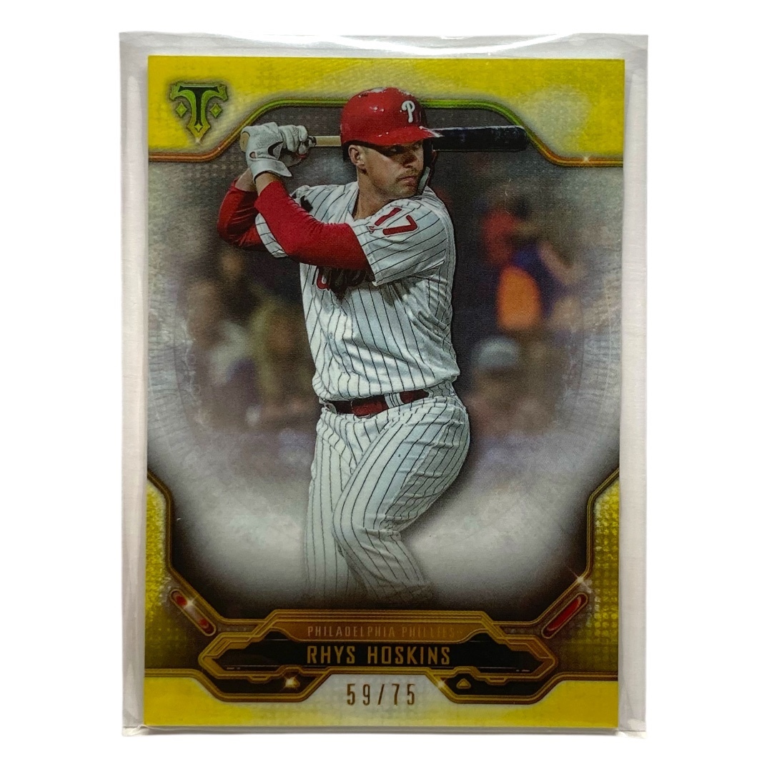 TOPPS MLBカード TRIPLE THREADS RHYS HOSKINS PHILLIES 59/75 #68 中古 IT2拍卖