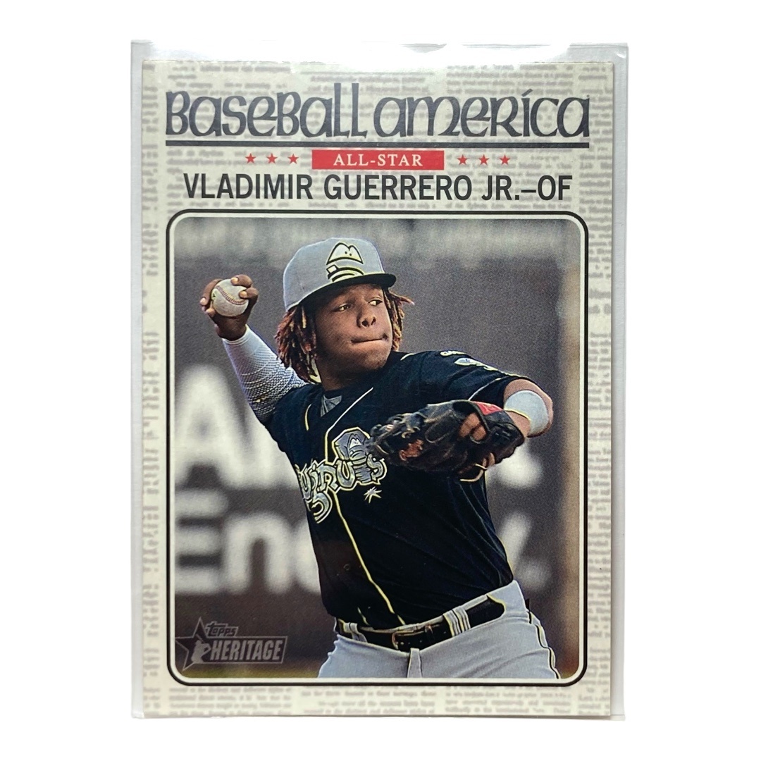 TOPPS MLBカード HERITAGE VLADIMIR GUERRERO JR. LUGNUTS #BA-VG 中古 IT2拍卖