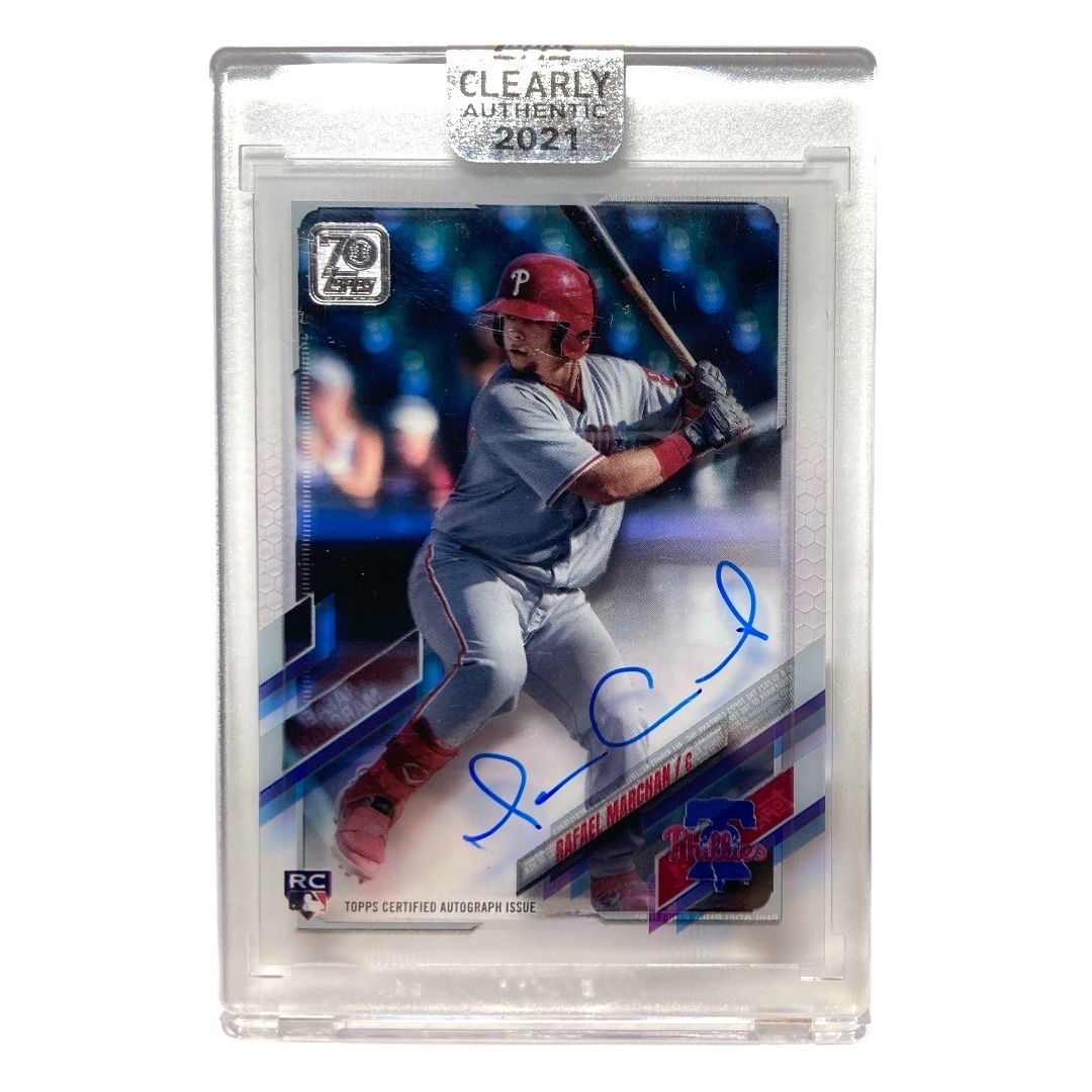 TOPPS MLBカード CLEARLY AUTHENTIC RAFAEL MARCHAN PHILLIES #CAA-RMA 中古 IT2拍卖