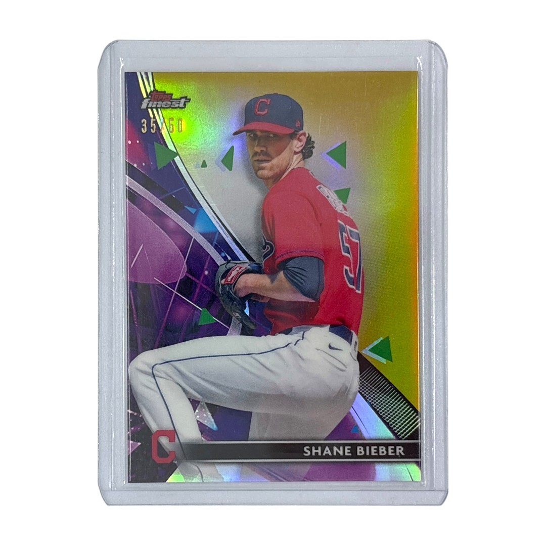 TOPPS MLBカード FINEST SHANE BIEBER CLEVELAND INDIANS 35/50 #98 中古 IT1拍卖