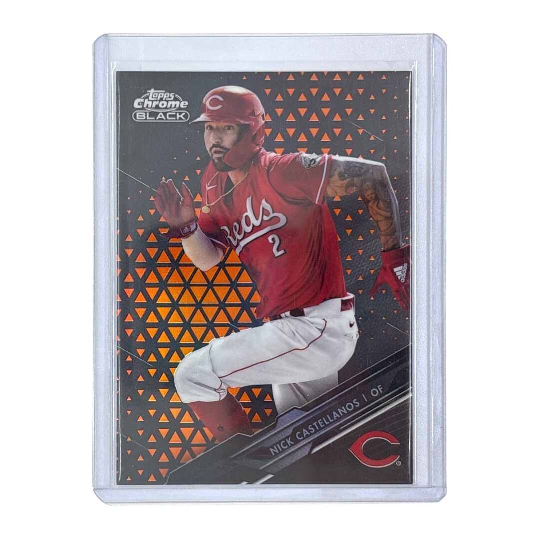 TOPPS MLBカード CHROME BLACK NICK CASTELLANOS CINCINNATI REDS 05/25 #28 中古 IT1拍卖