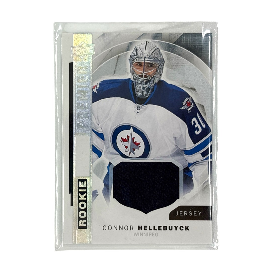 UPPER DECK NHLカード PREMIER CONNOR HELLEBUYCK WINNIPEG JETS #R-14 中古 IT1拍卖