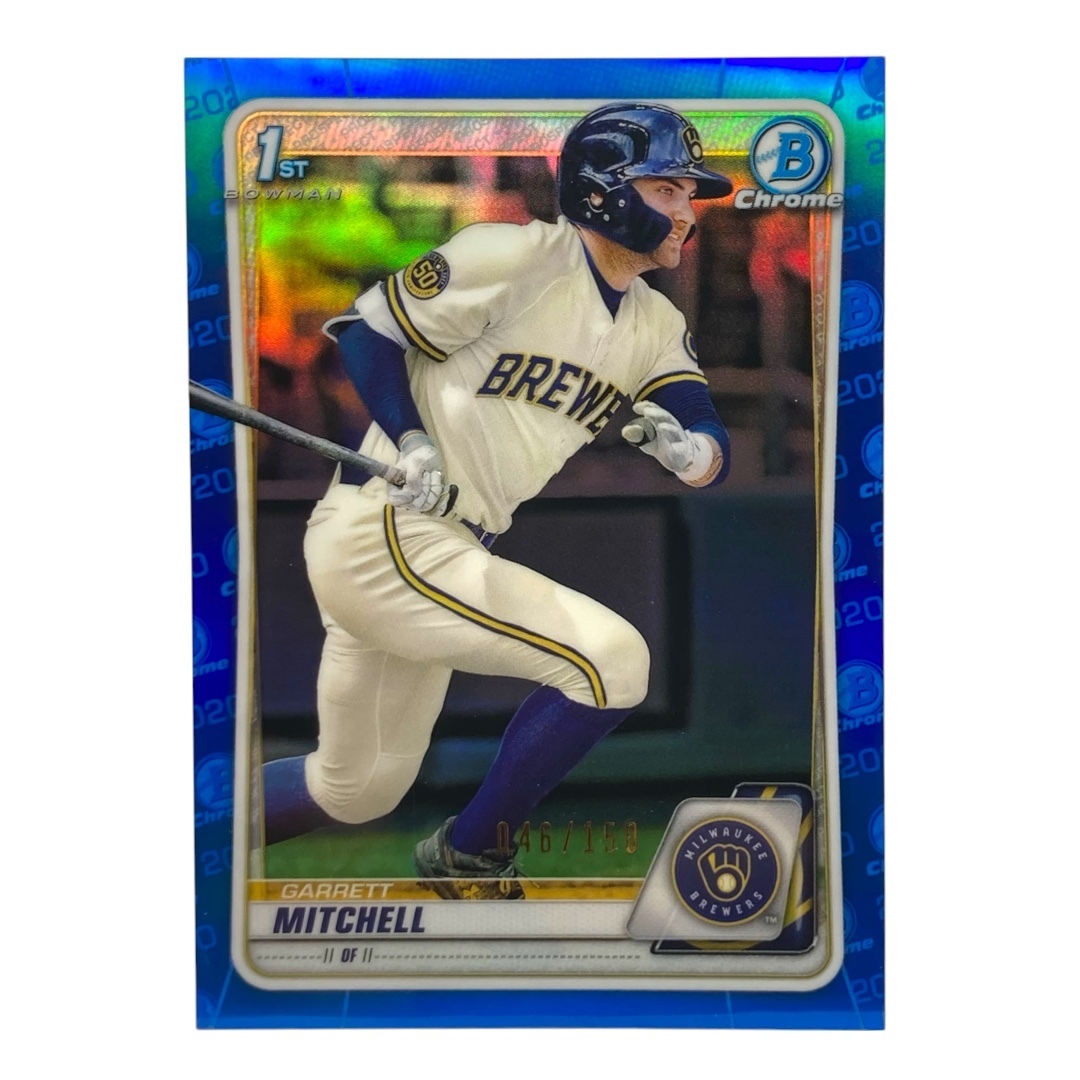 TOPPS MLBカード BOWMAN CHROME GARRETT MITCHELL BREWERS 046/150 #BD-118 中古 IT2拍卖