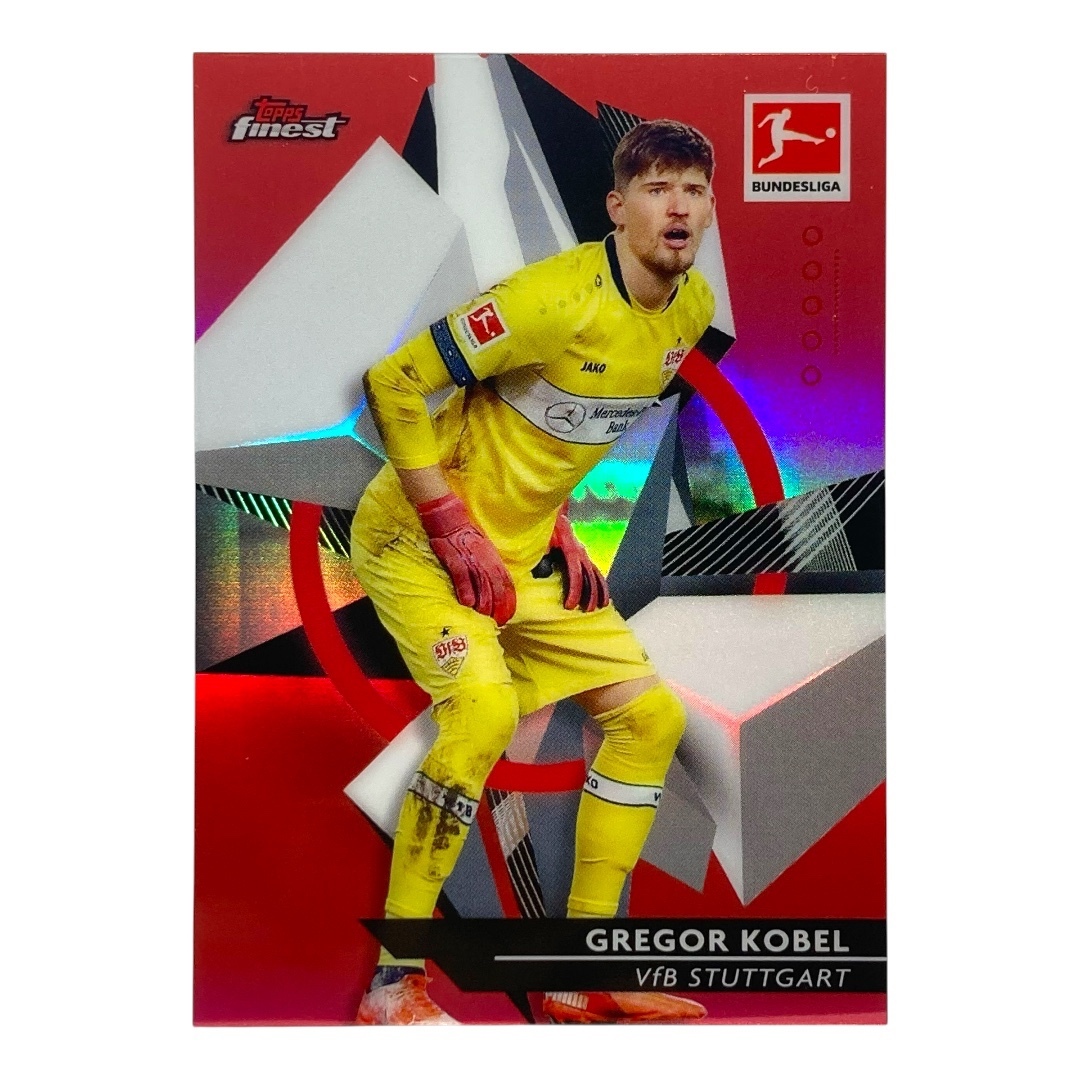 TOPPS サッカーカード FINEST GREGOR KOBEL STUTTGART 3/5 #89 中古 IT2拍卖