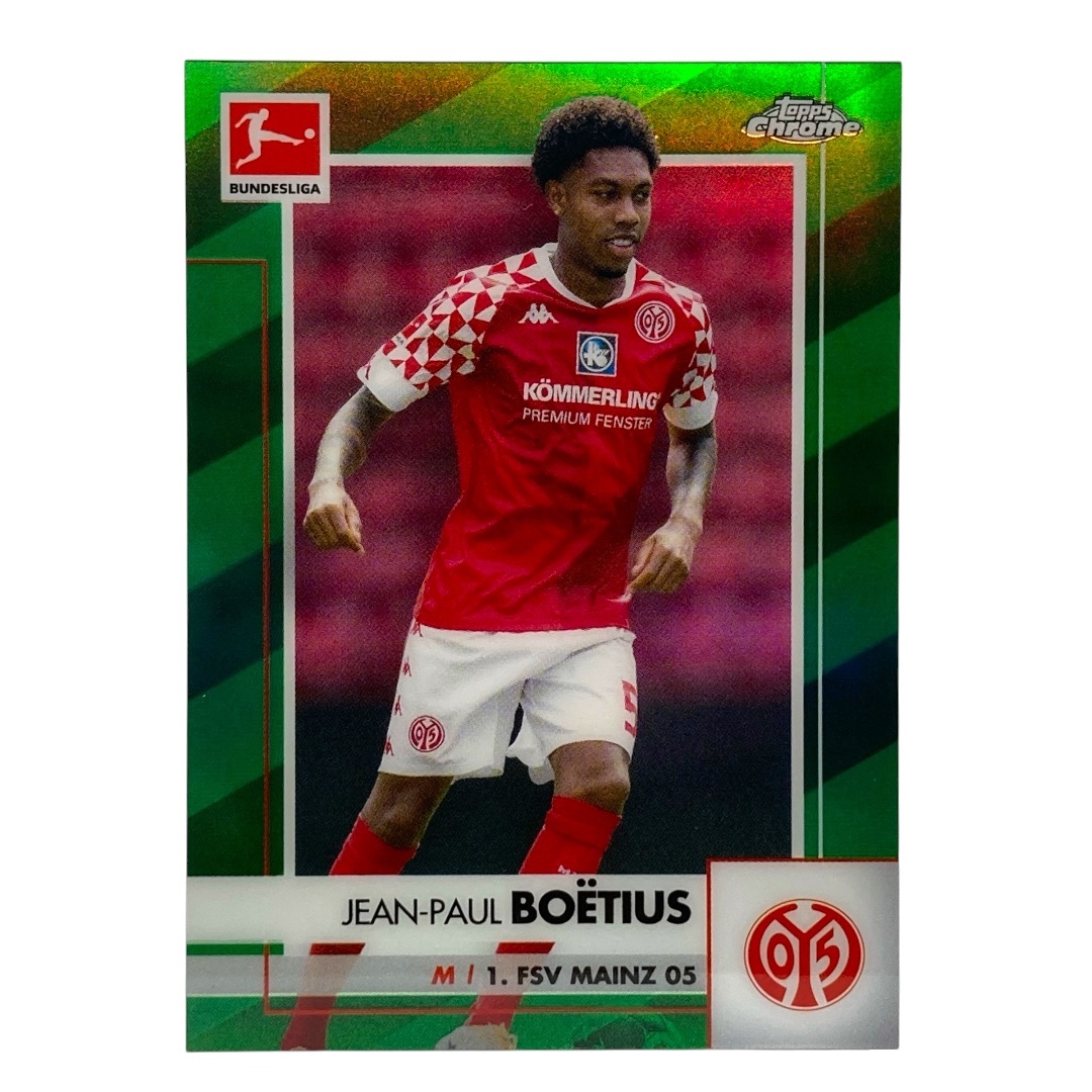 TOPPS サッカーカード CHROME JEAN-PAUL BOETIUS MAINZ 74/99 #69 中古 IT2拍卖