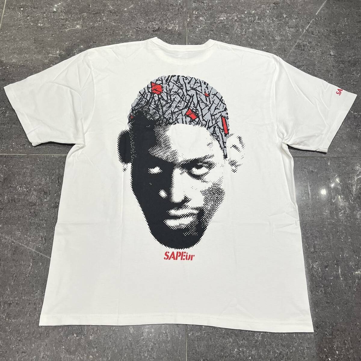 SAPEur RODMAN CEMENTHEAD TEE SIZE-XXL サプール ロッドマンセメントヘッド半袖Tシャツ拍卖