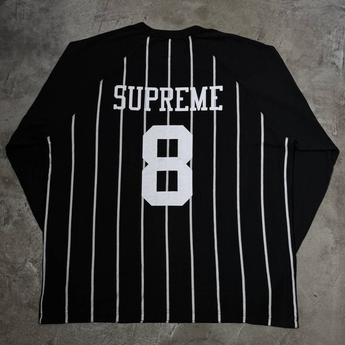 Supreme 24aw Stripe Raglan L/S Top Size-XL シュプリーム ストライプラグラン長袖Tシャツ ロンT拍卖