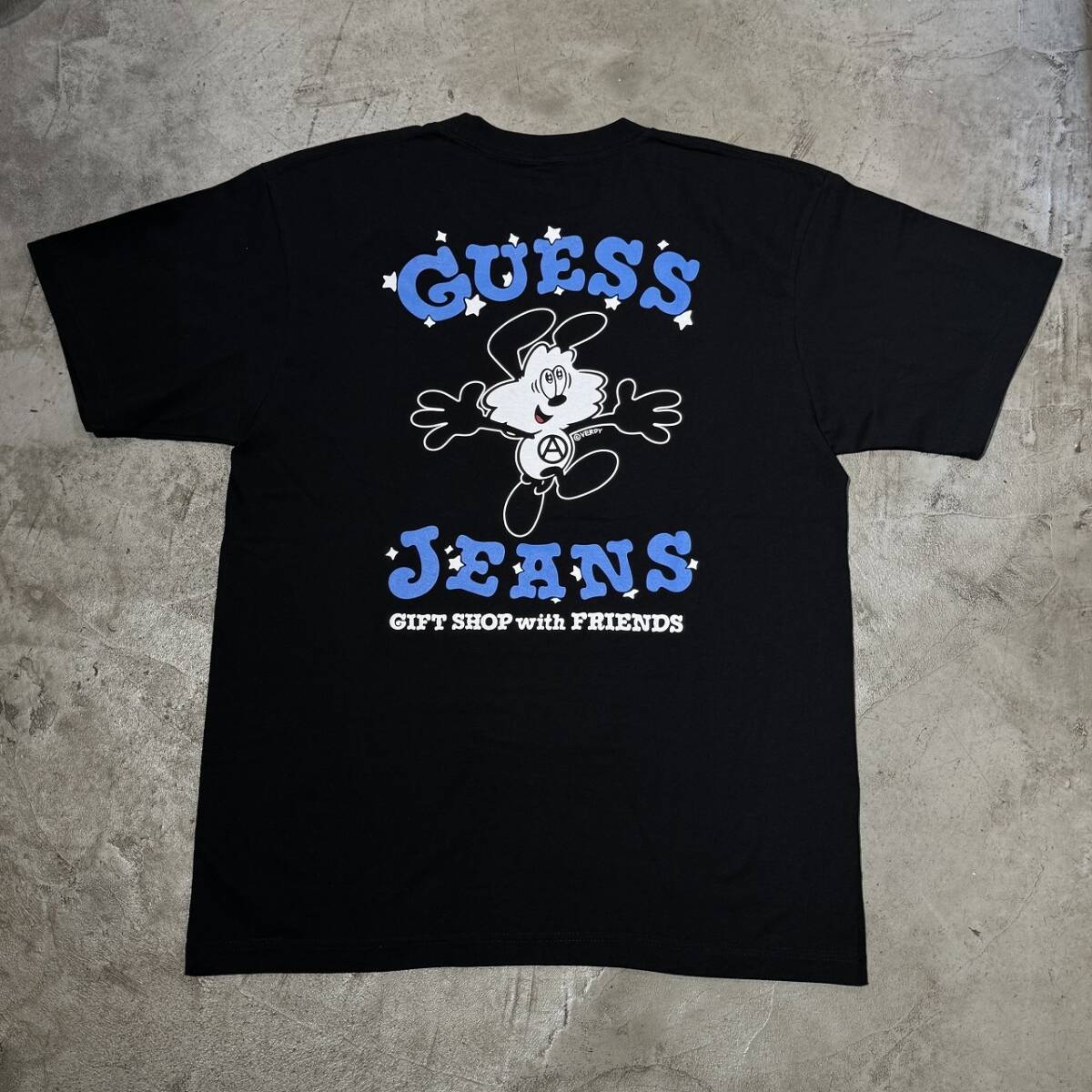 VERDY 25ss GUESS JEANS FRIENDS VICK TEE SIZE-M ヴェルディー ゲスジーンズ ヴィック 半袖Tシャツ 拍卖