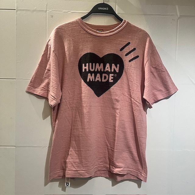 HUMAN MADE HEART LOGO S/S TEE SIZE-L拍卖
