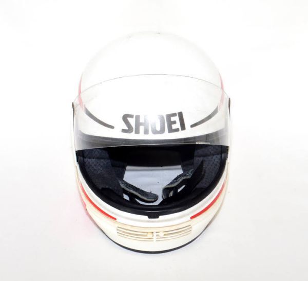 【稀少廃版/当時物】SHOEI ショウエイ TF-280 レアカラー Lサイズ 59-60cm ホワイト FULL-FACE HELMET フルフェイス ヘルメット 白系拍卖